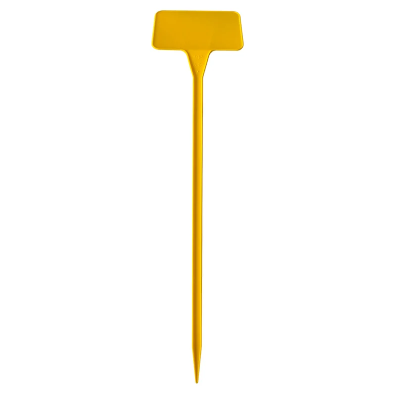 Étiquettes à planter inclinées plastique - 95 x 65 mm - 10 étiquettes