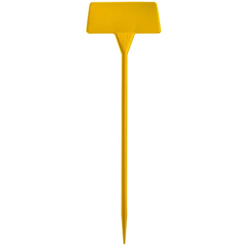 Étiquettes à planter inclinées plastique - 160 x 100 mm - 10 étiquettes