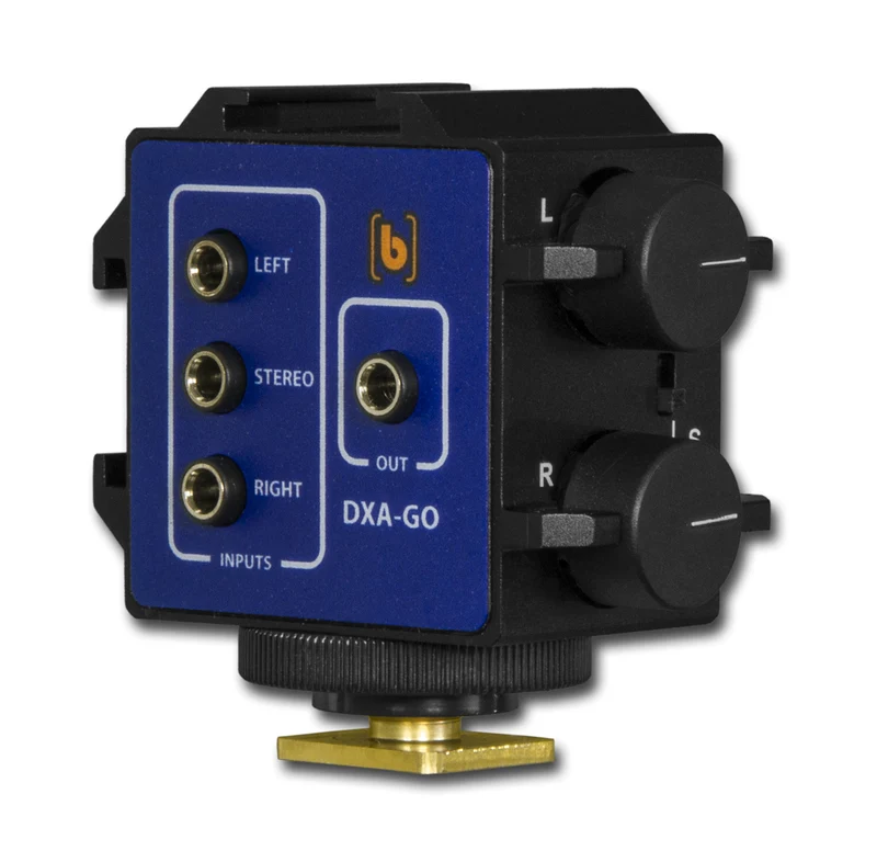 Beachtek DXA-GO Adaptateur Audio avec Monture pour Rode Wireless GO