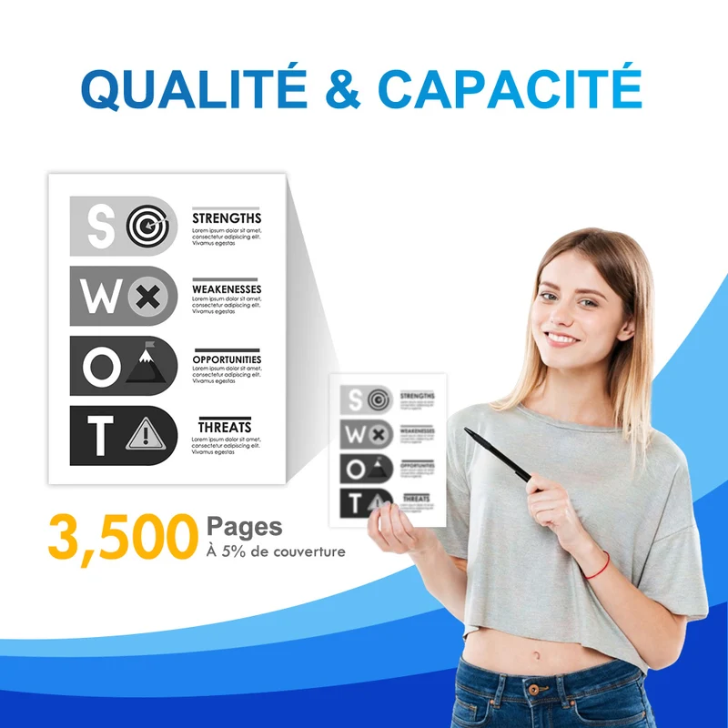 HP 30X CF230X Multipack Toner Noir Compatible