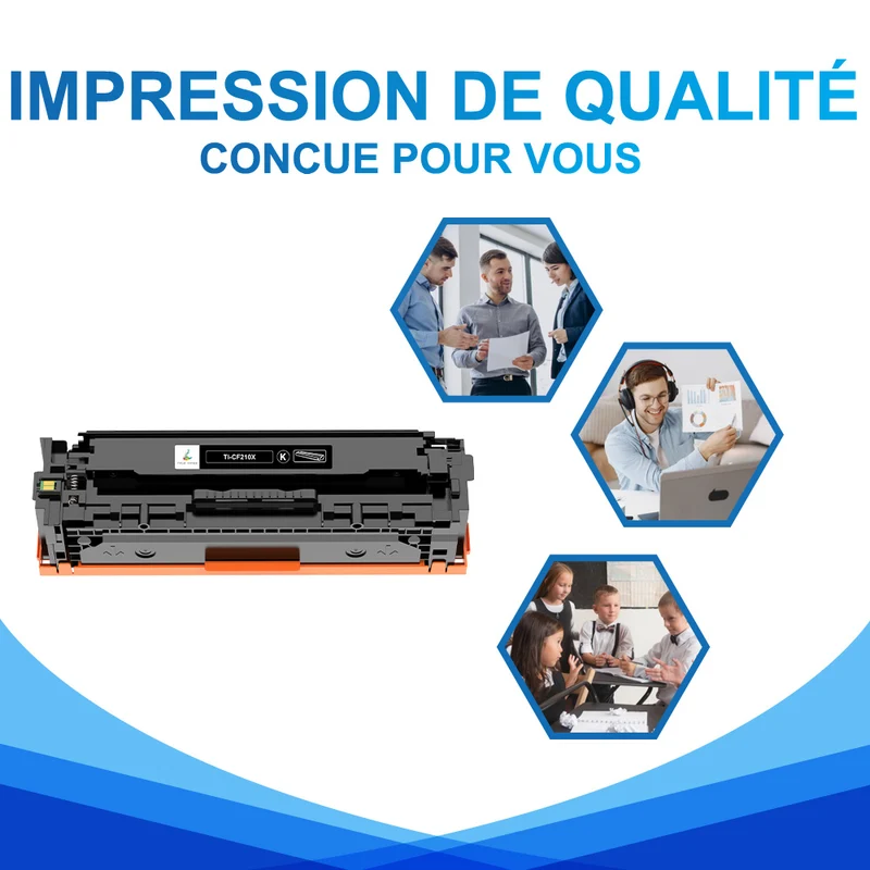 HP 131X CF210X Toner Noir Compatible