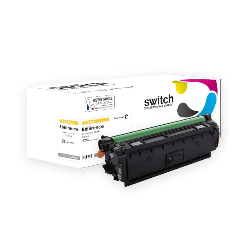 HP 212A Toner Jaune compatible équivalent à W2122A · Switch