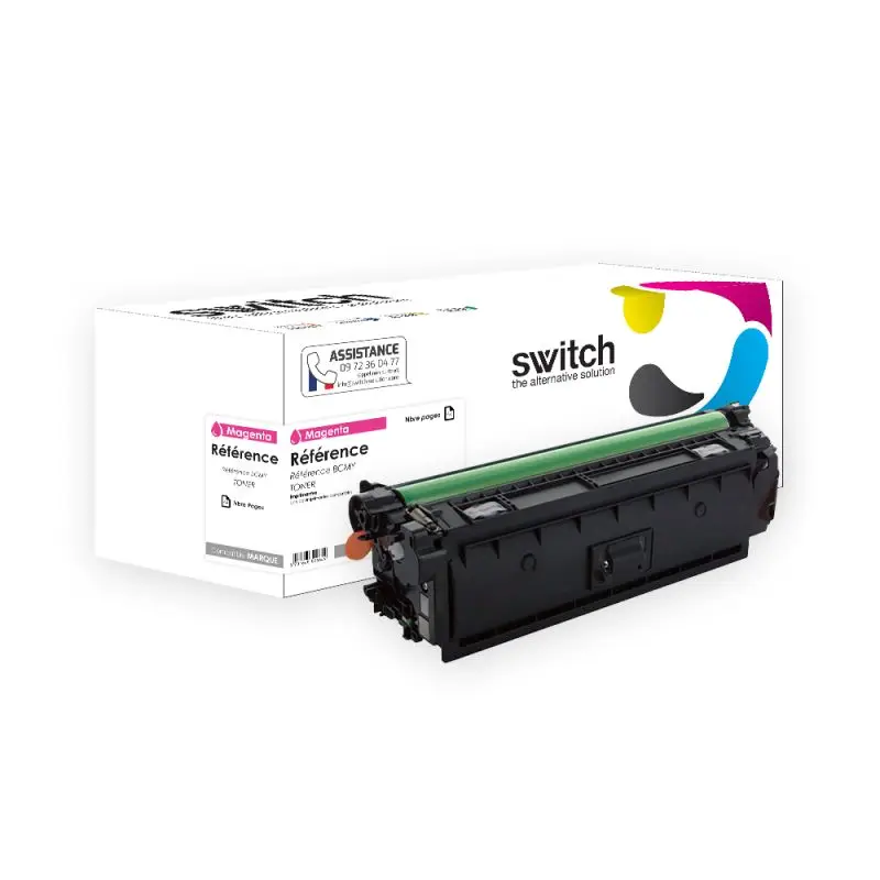 HP 212A Toner Magenta compatible équivalent à W2123A · Switch