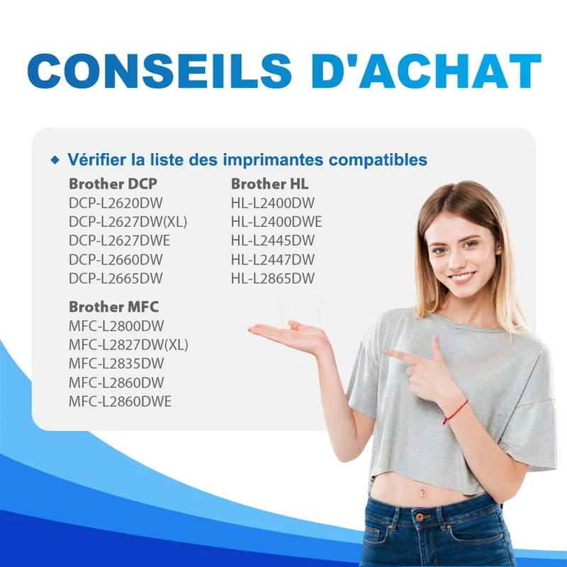 Brother DCP-L2665DW Toner compatible - TN2510 TN2510XL