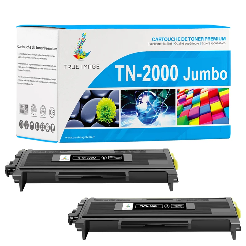 Brother TN-2000 Multipack Toners Noir Compatibles