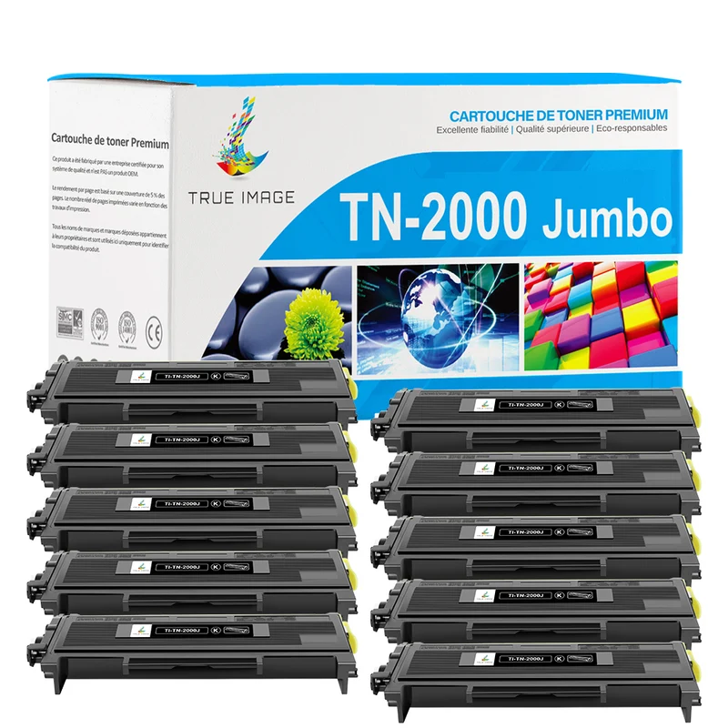 Brother TN-2000 Multipack Toners Noir Compatibles