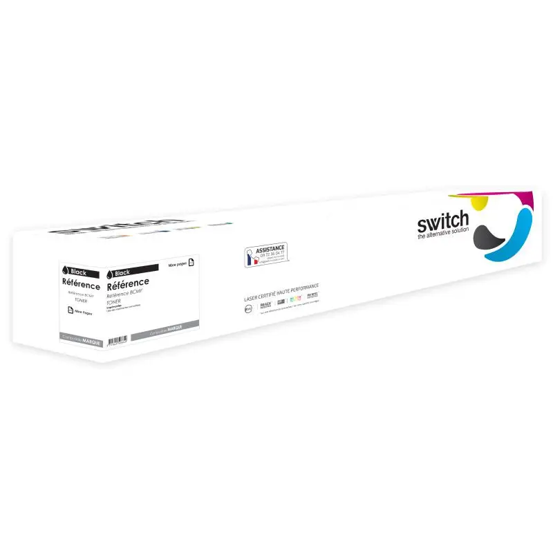 Canon EXV66 Toner Noir compatible équivalent à C-EXV66, 5745C002 · Switch