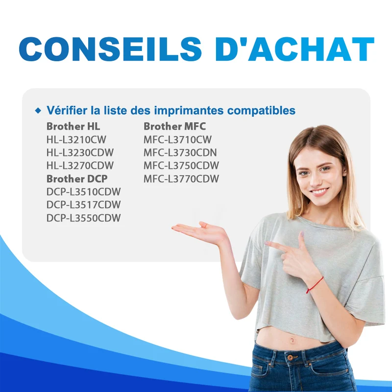 Toner Jaune Brother TN243Y Compatible