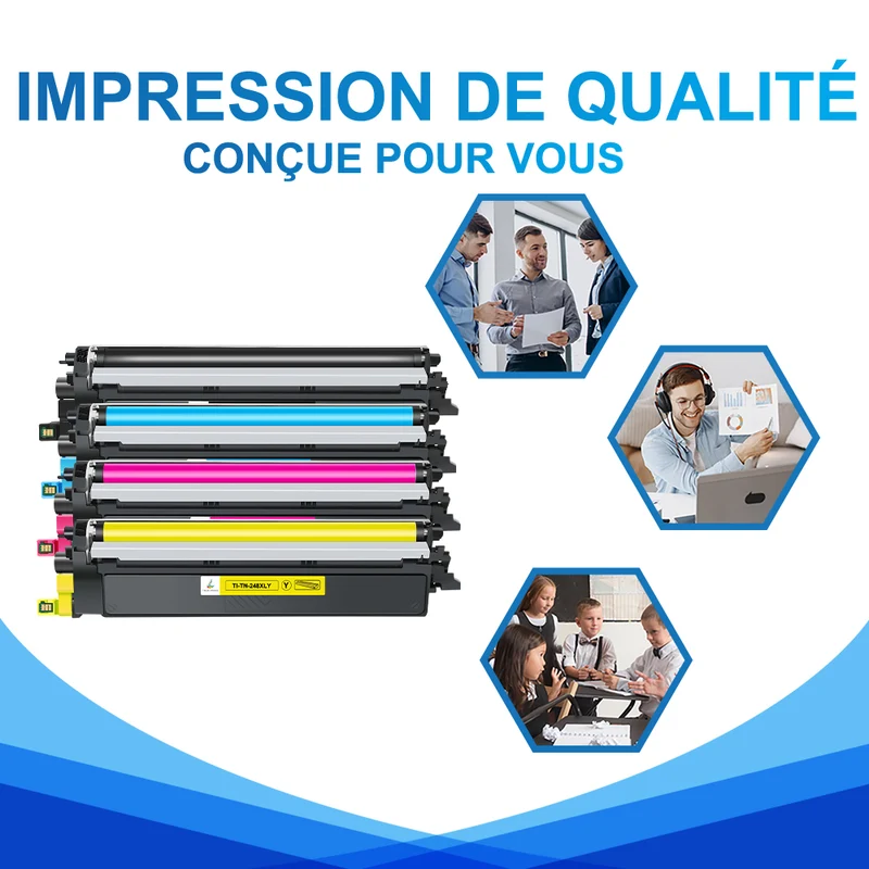 Brother HL-L3220CW Toners compatibles - Pack TN248 TN248XL