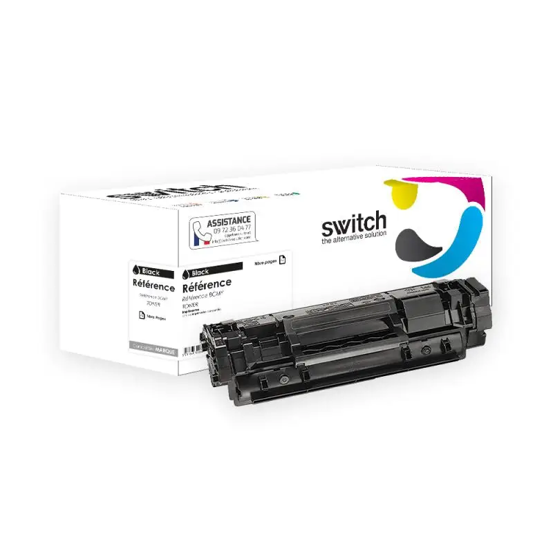 Canon 072H Toner Noir compatible équivalent à 5648C002 · Switch