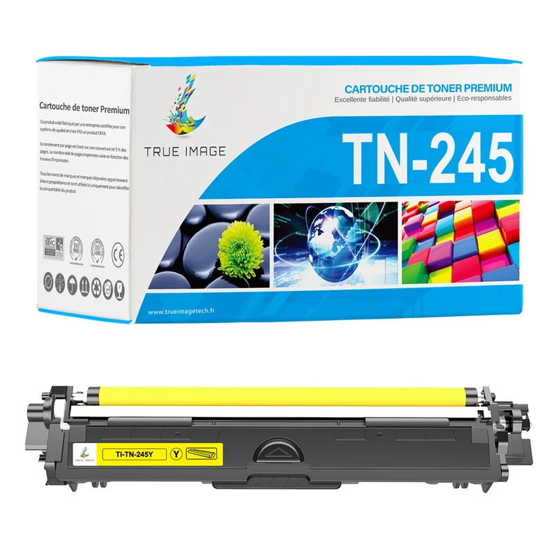 Brother TN245Y Cartouche de Toner Jaune Compatible