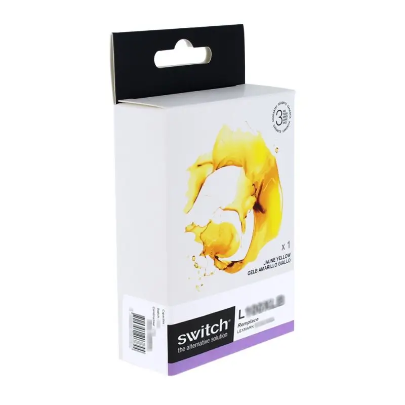 Lexmark 100XL Cartouche Jaune compatible équivalent à 0014N1071E · Switch