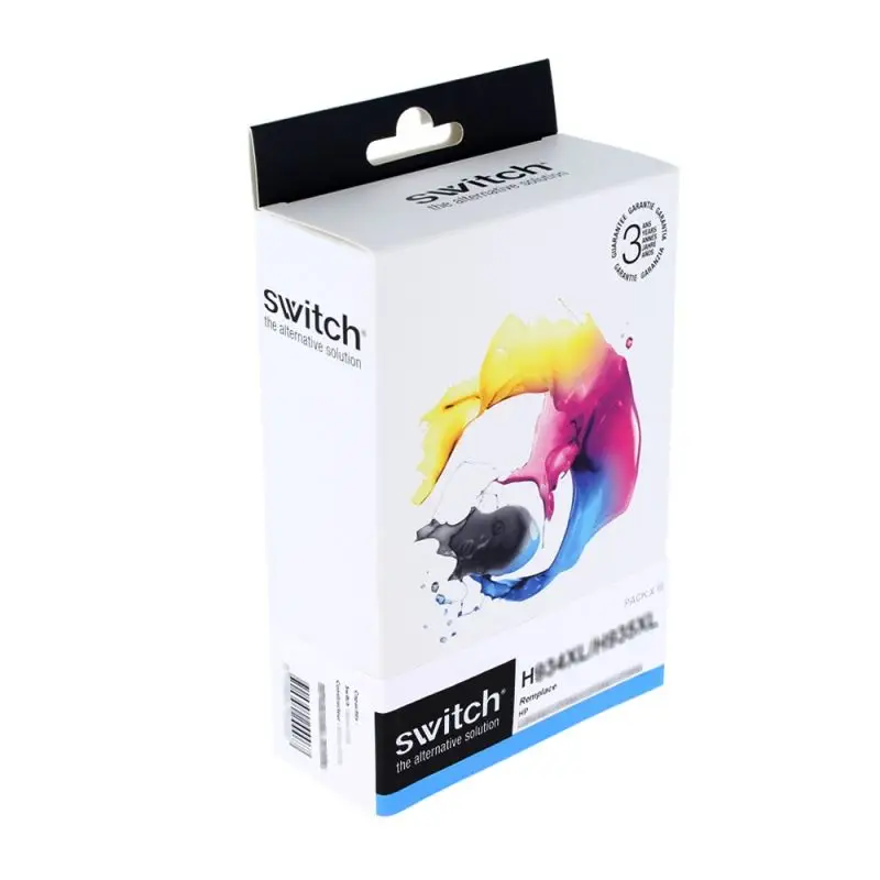 HP 920XL Cartouche Pack 4 Couleurs compatible équivalent à CD975AE, CD972AE, CD973AE · Switch