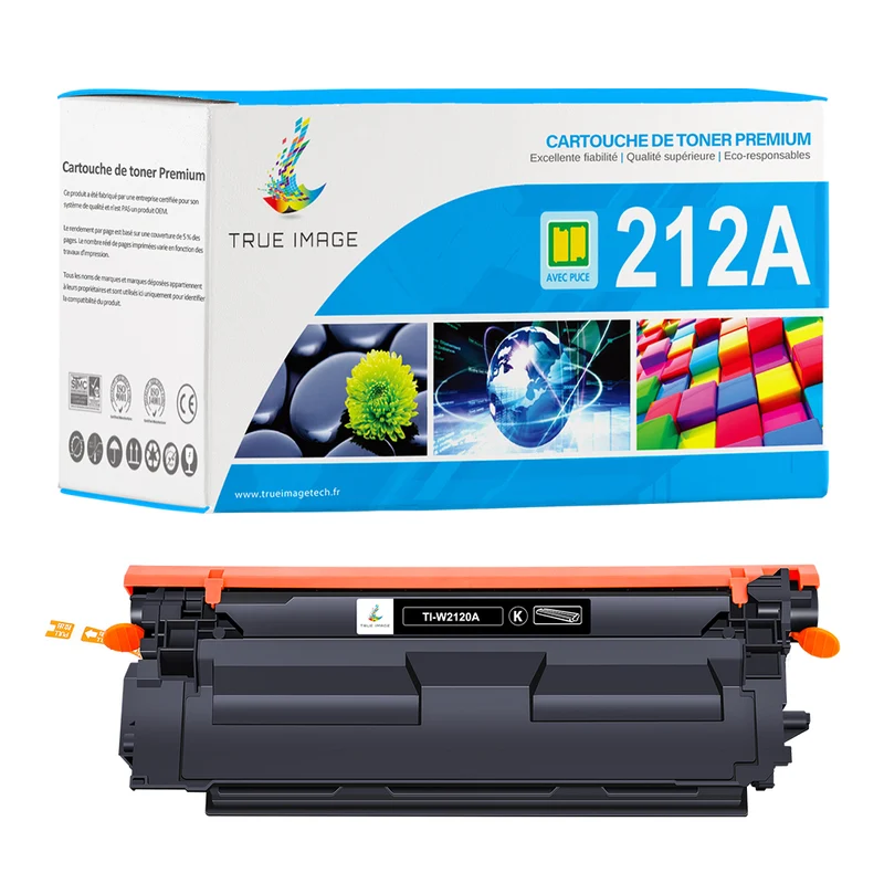 HP 212A Cartouche de Toner Noir Compatible W2120A