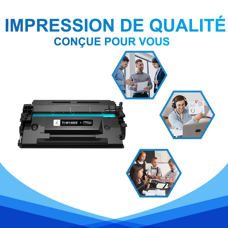 Compatible HP 149X W1490X Toner Noir (Avec Puce)
