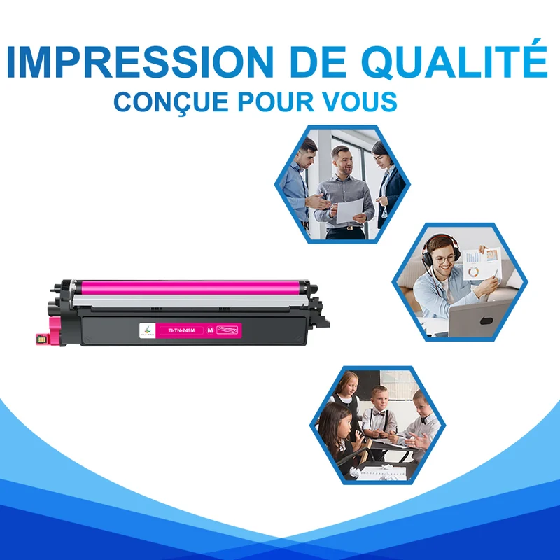 Toner Magenta Brother TN249M Compatible