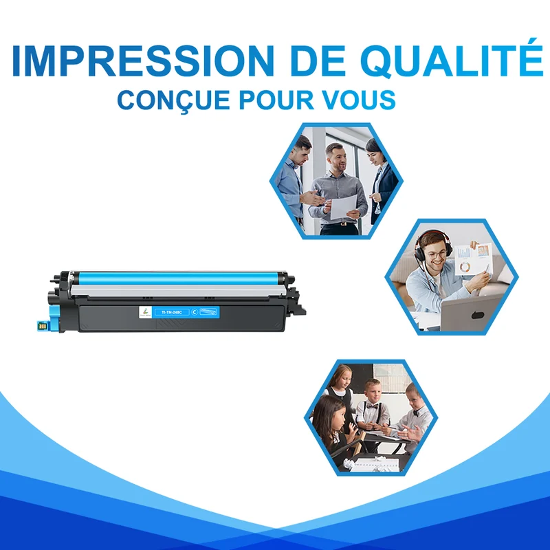 Toner Cyan Brother TN248C Compatible