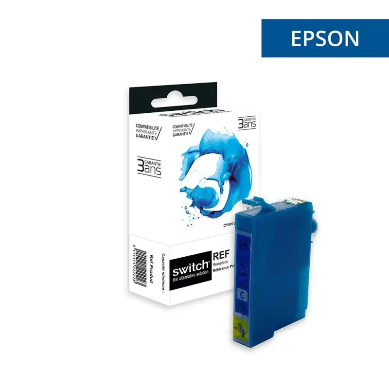 Epson T0805 Colibri Cartouche Light Cyan compatible équivalent à C13T08054011 · Switch