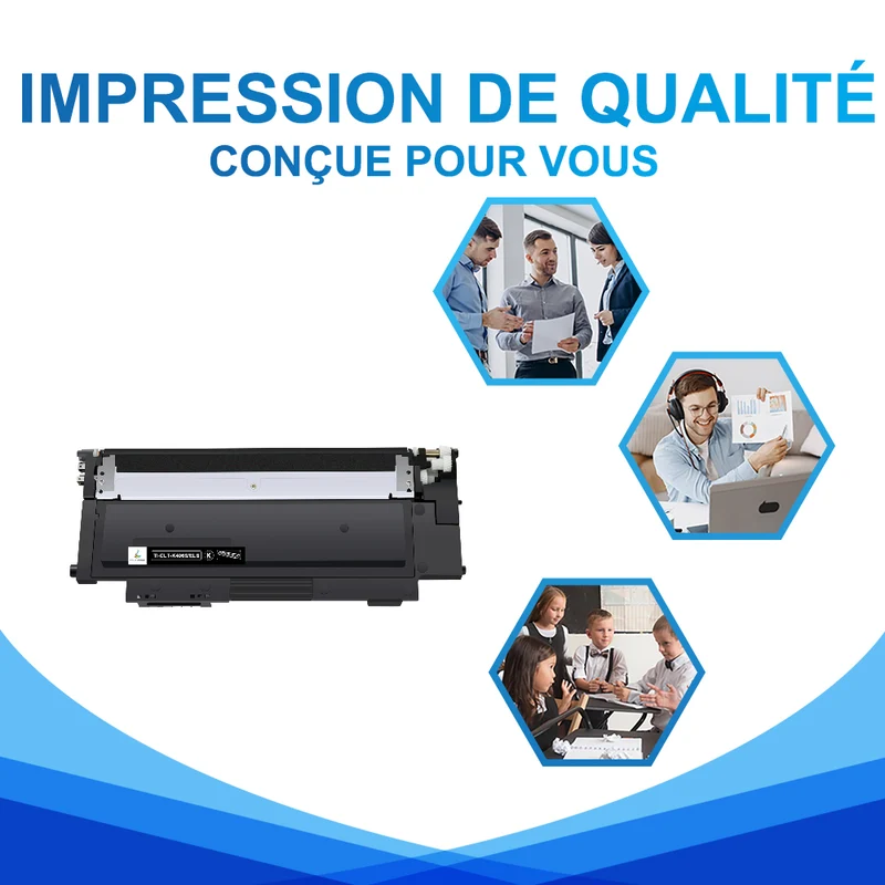 Samsung CLT-K406S/ELS Cartouche de Toner Noir compatible