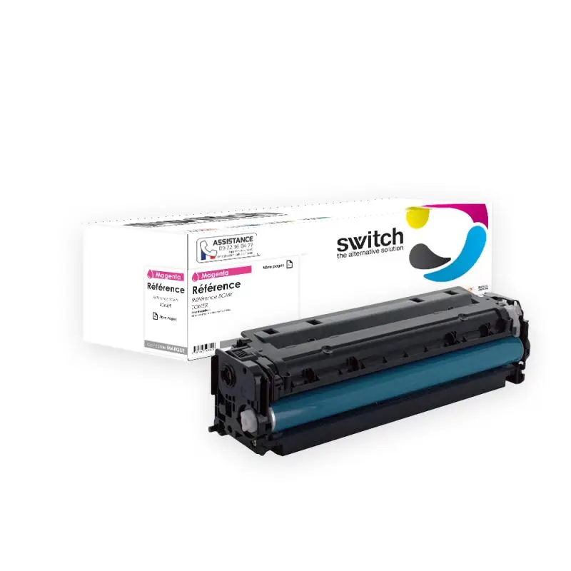 Canon 055H Toner Magenta compatible équivalent à 3018C002 · Switch