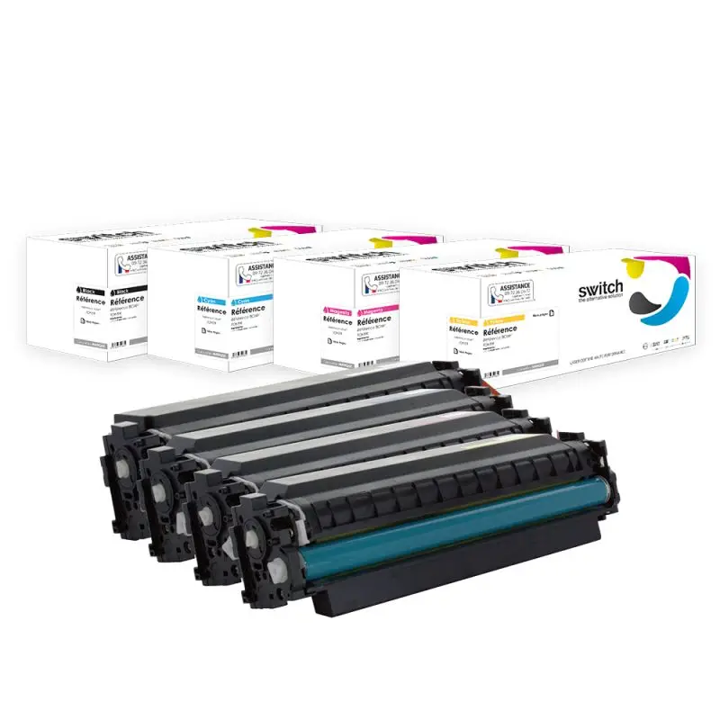 Canon 046H Toner Pack 4 Couleurs compatible · Switch