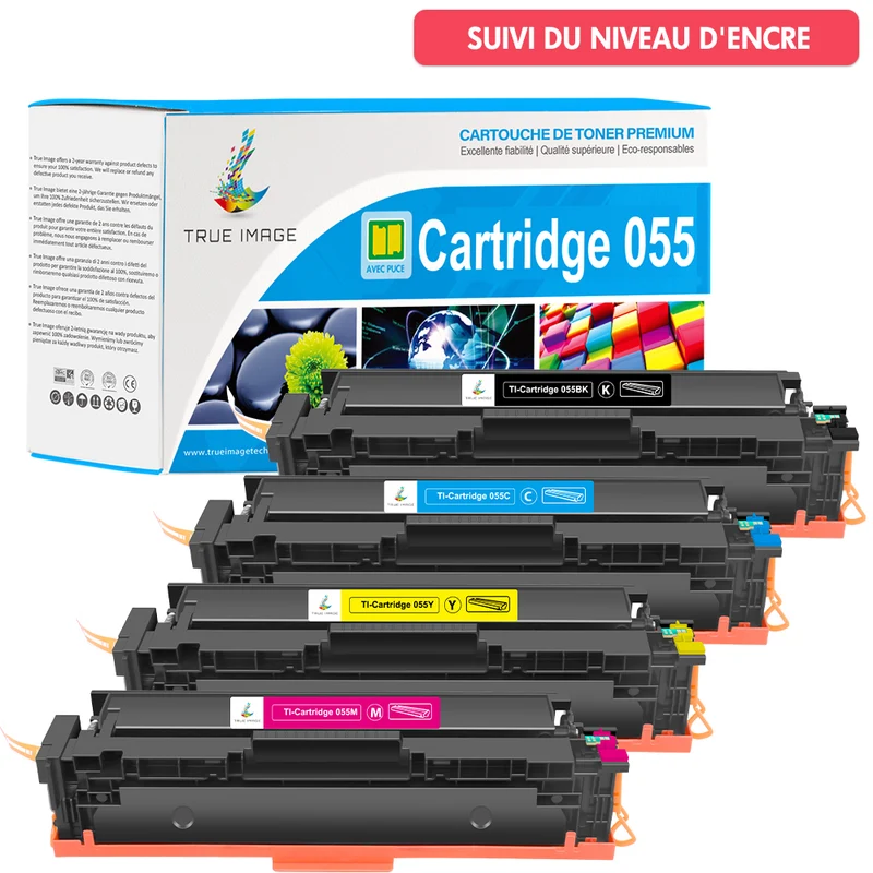 Canon i-SENSYS MF742Cdw / MF743Cdw / MF744Cdw Toners Compatibles - 055 055H Pack