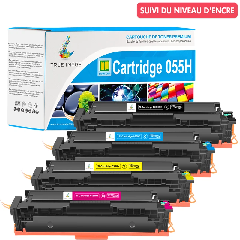Canon i-SENSYS MF742Cdw / MF743Cdw / MF744Cdw Toners Compatibles - 055 055H Pack