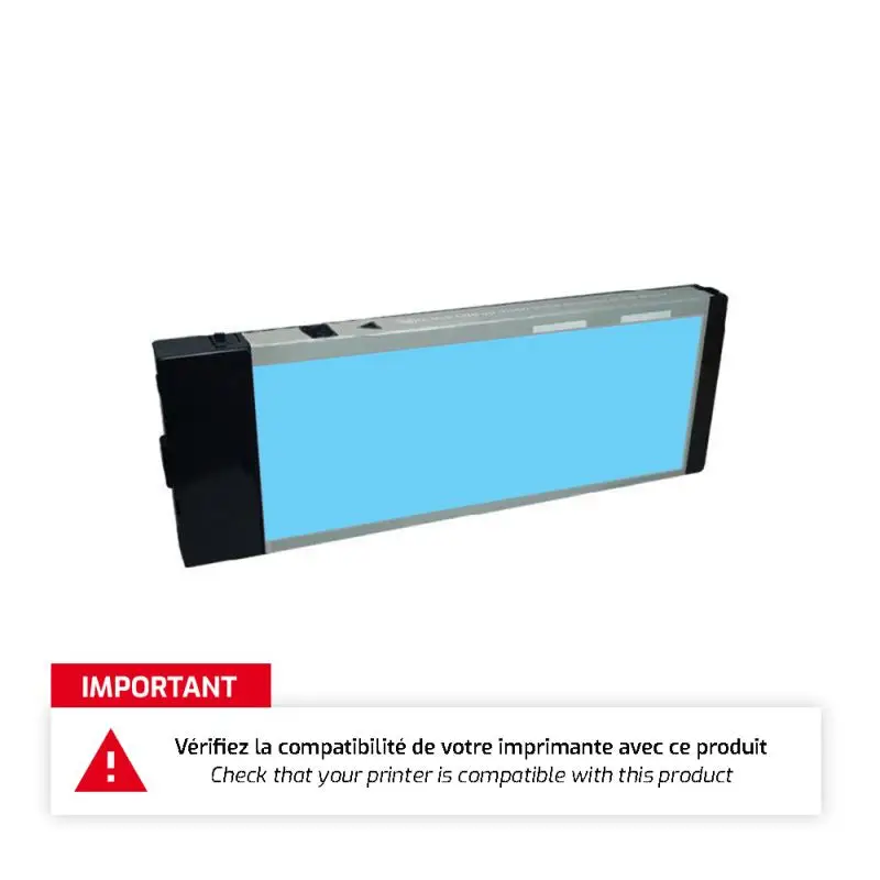 Epson T6065 Cartouche Light Cyan compatible équivalent à C13T606500 pour Epson Stylus Pro 4800