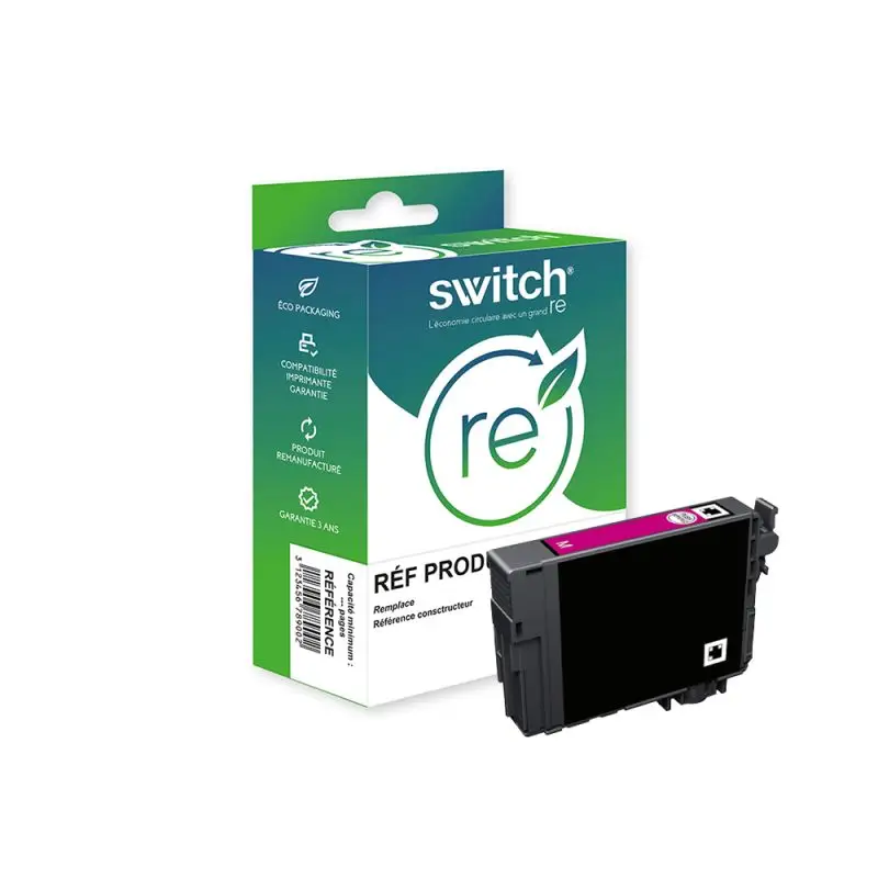 Epson 604XL Cartouche Magenta compatible équivalent à C13T10H34010 · Switch RE
