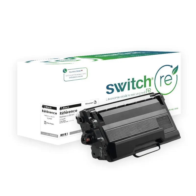 Brother TN3600XL Toner Noir remanufacturé · Switch RE