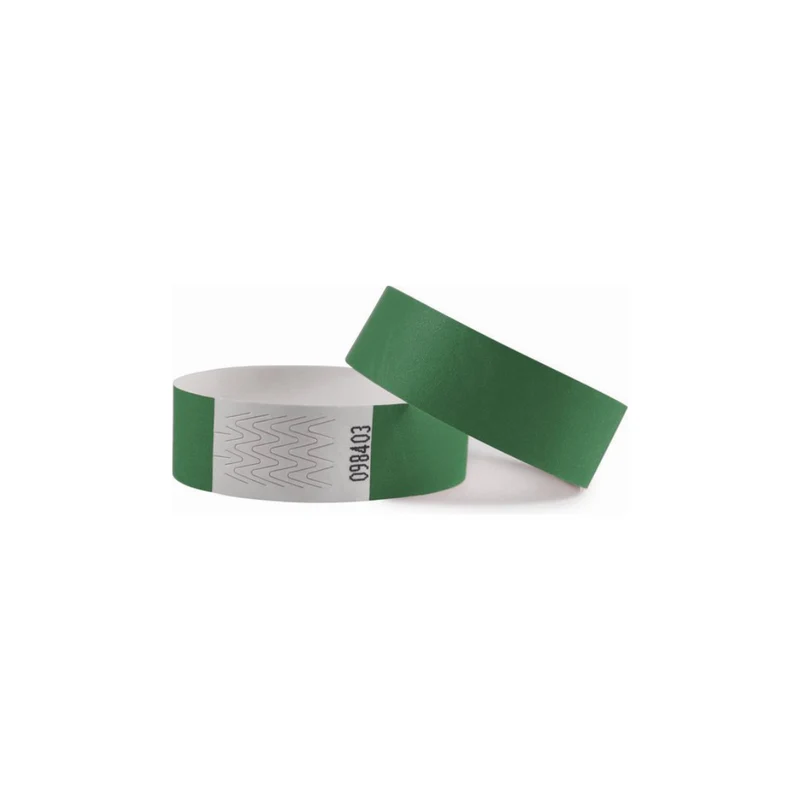 Bracelets Tyvek© en papier vierge - 100 bracelets