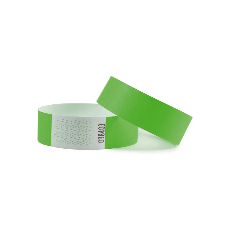 Bracelets Tyvek© en papier vierge - 100 bracelets