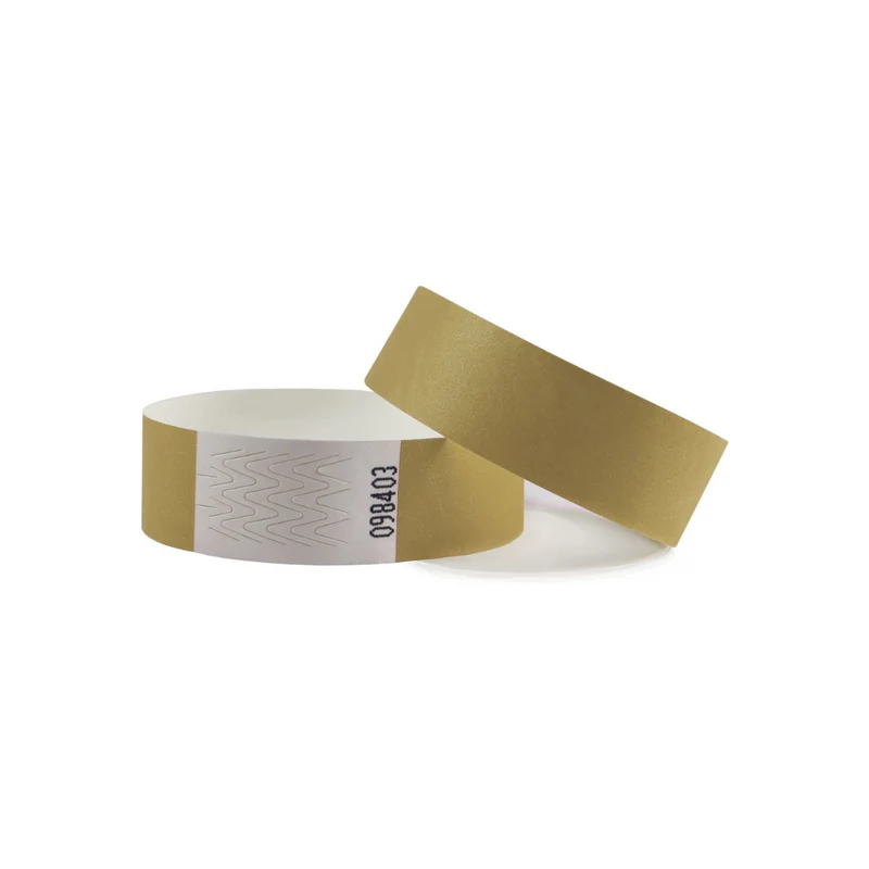 Bracelets Tyvek© en papier vierge - 100 bracelets