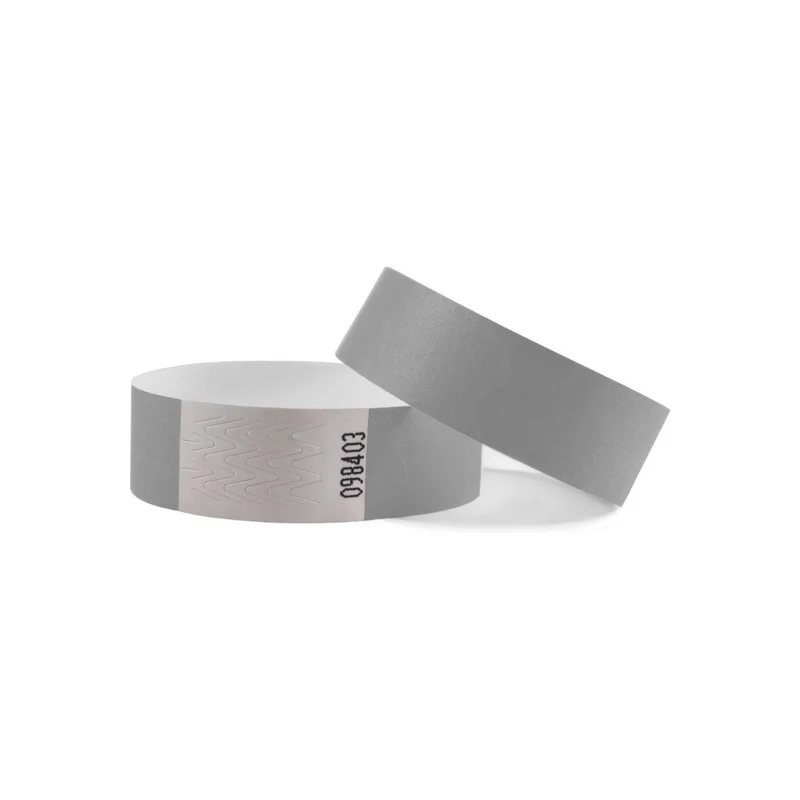 Bracelets Tyvek© en papier vierge - 100 bracelets