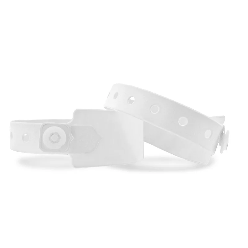 Bracelets vinyle vierge - 100 bracelets - 250 x 26 mm