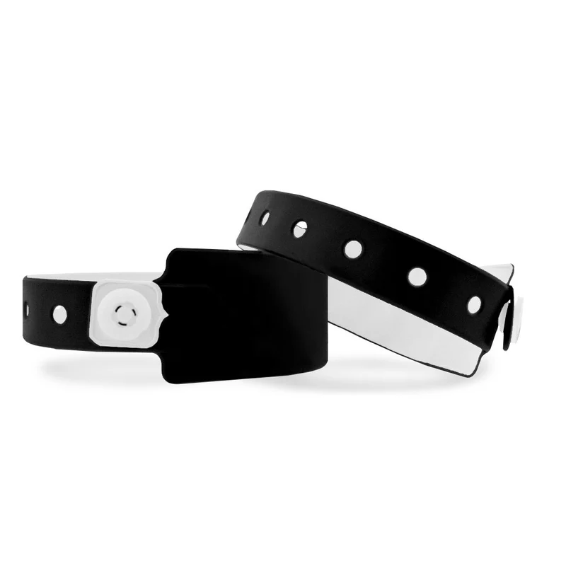 Bracelets vinyle vierge - 100 bracelets - 250 x 26 mm