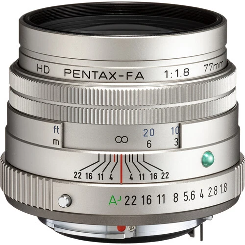 HD Pentax-FA 77mm f/1.8 Limited (Argent)