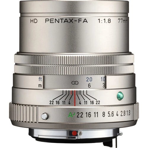 HD Pentax-FA 77mm f/1.8 Limited (Argent)