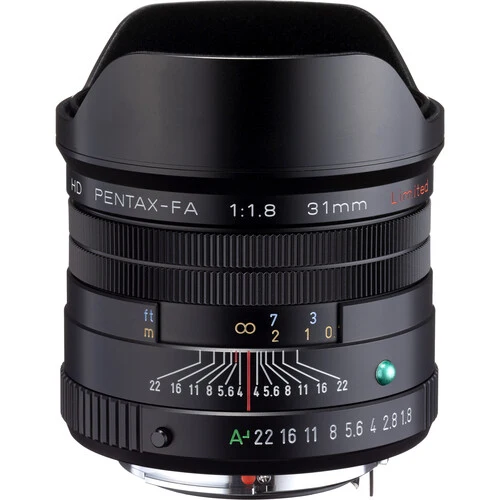 HD Pentax-FA 31mm f/1.8 Limited (Noir)