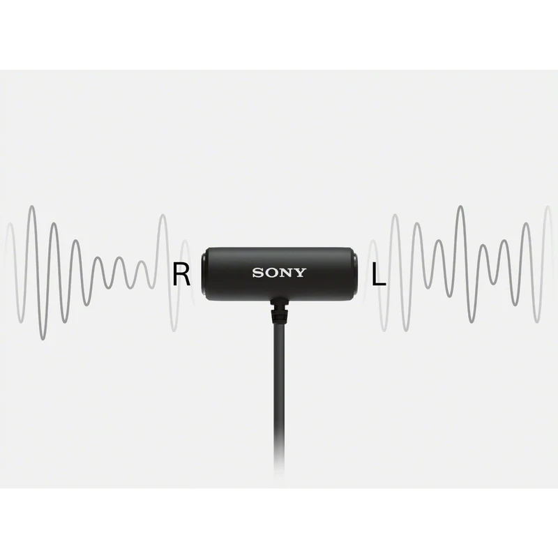 Microphone lavalier stéréo ECM-LV1