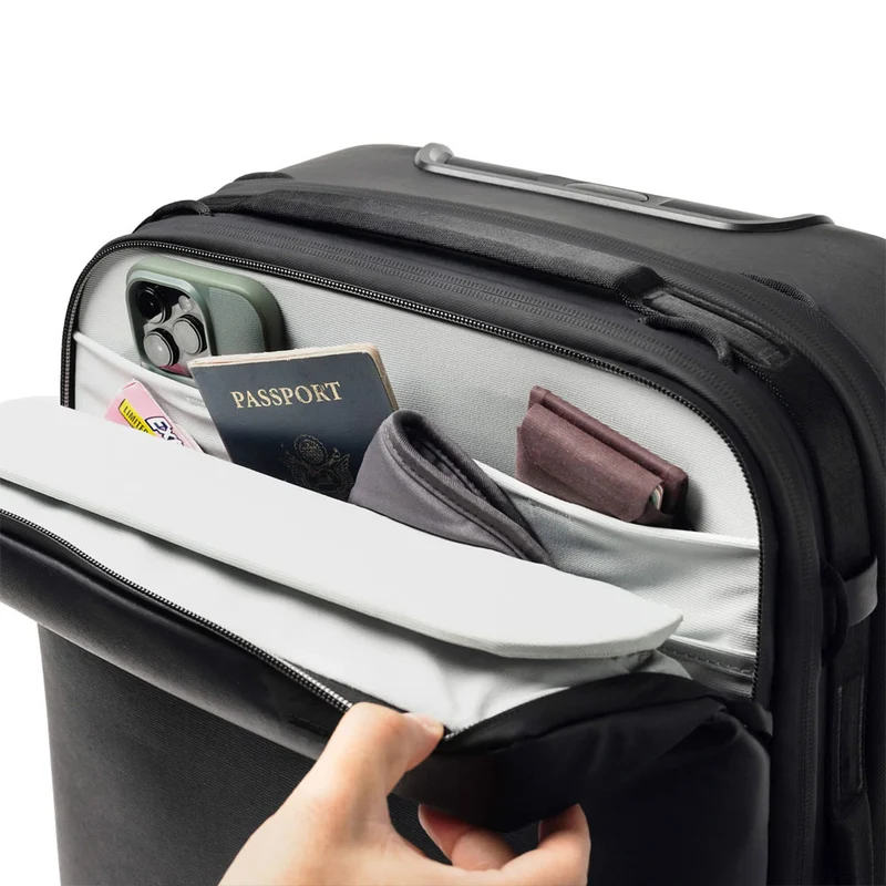 Valise à roulettes Roller Pro (Noir)