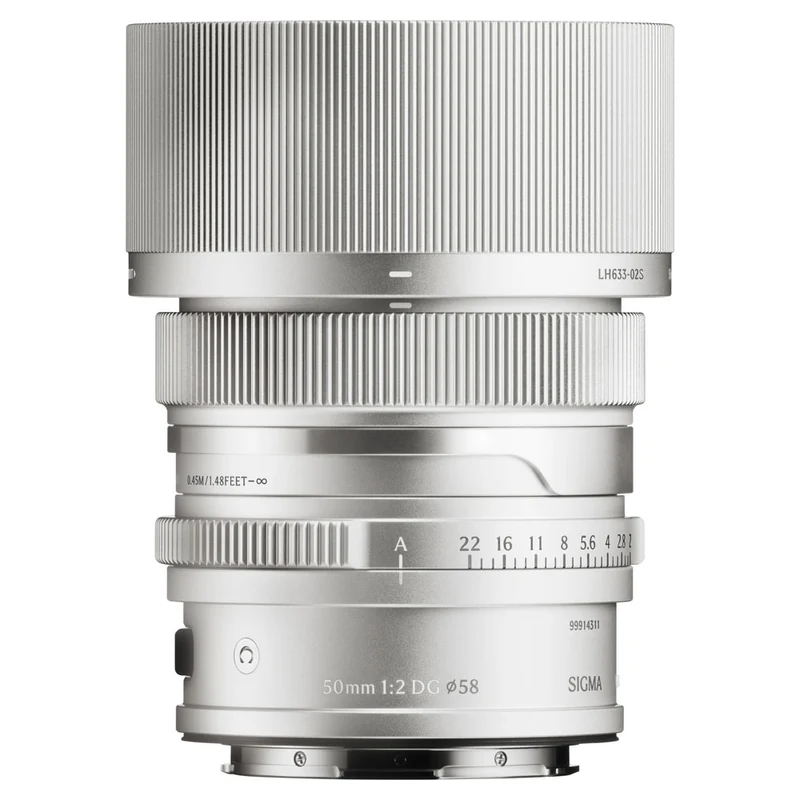 50mm f2 DG Contemporain (Contemporary) Monture L Argent
