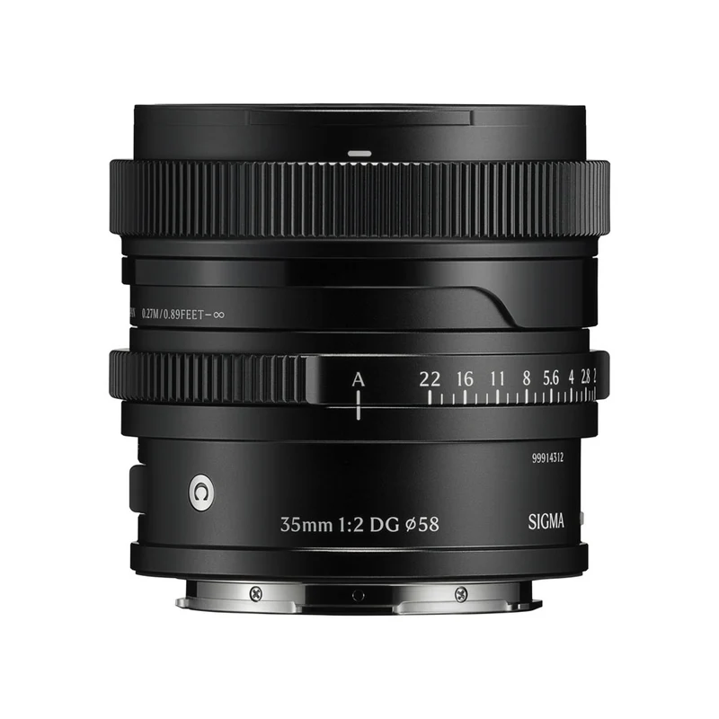 35mm f/2 DG Contemporain (Contemporary) Monture L Noir