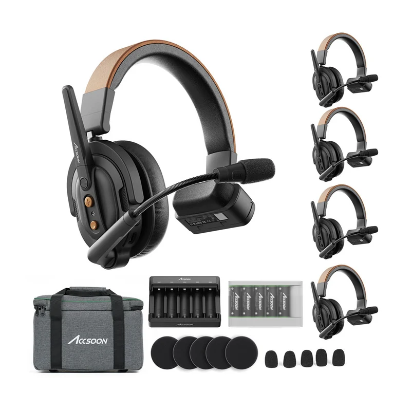 Ensemble Casque CoMo SE 1 Hôte et 4 Récepteurs