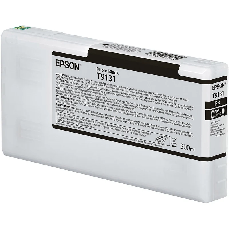 Cartouche d’Encre UltraChrome HDX T913 Noir Photo (200 ml)