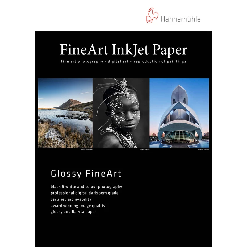 Papier FineArt Baryta 8.5x11po (25 Feuilles)