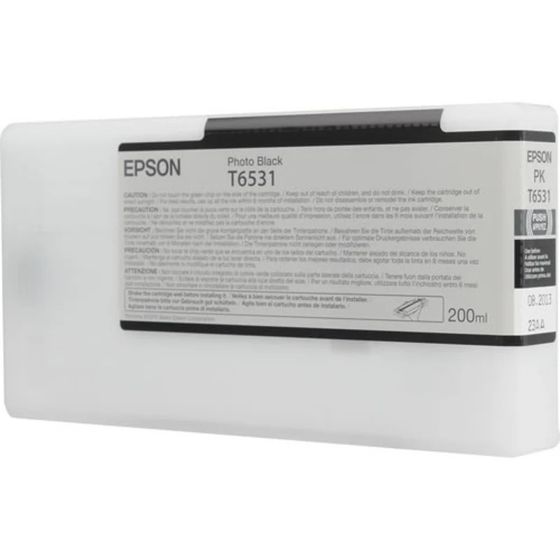 Cartouche d’Encre UltraChrome HDR T653 Noir Photo (200 ml)