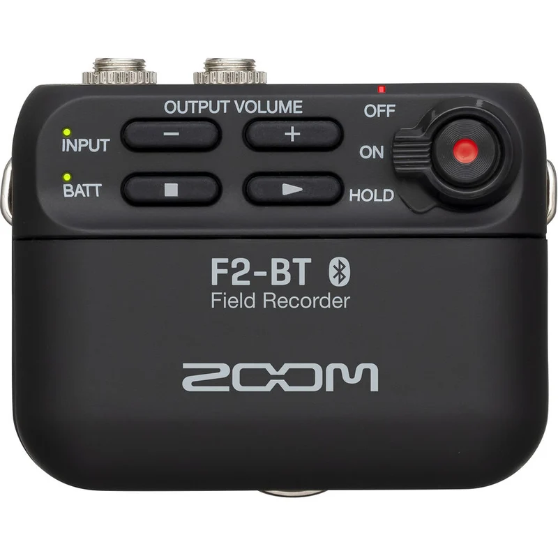 Enregistreur de Terrain F2-BT avec Bluetooth avec Microphone Lavalier