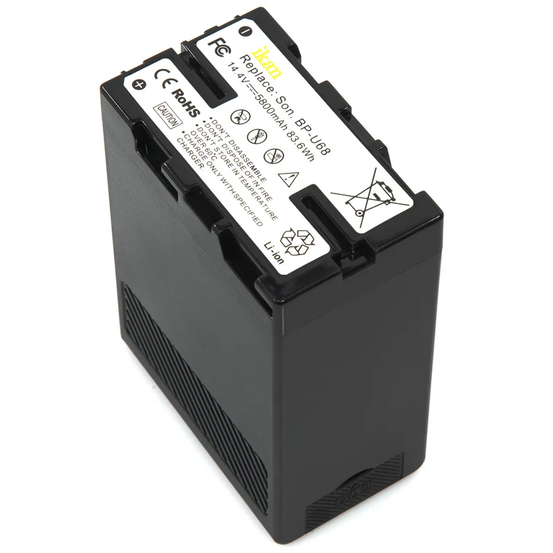 Chargeur Double et 2 Piles BP-U68