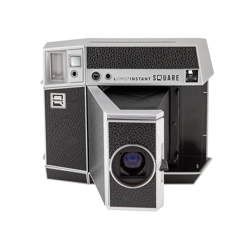 Appareil Lomo’Instant Square avec accessoires (Noir/Argent)